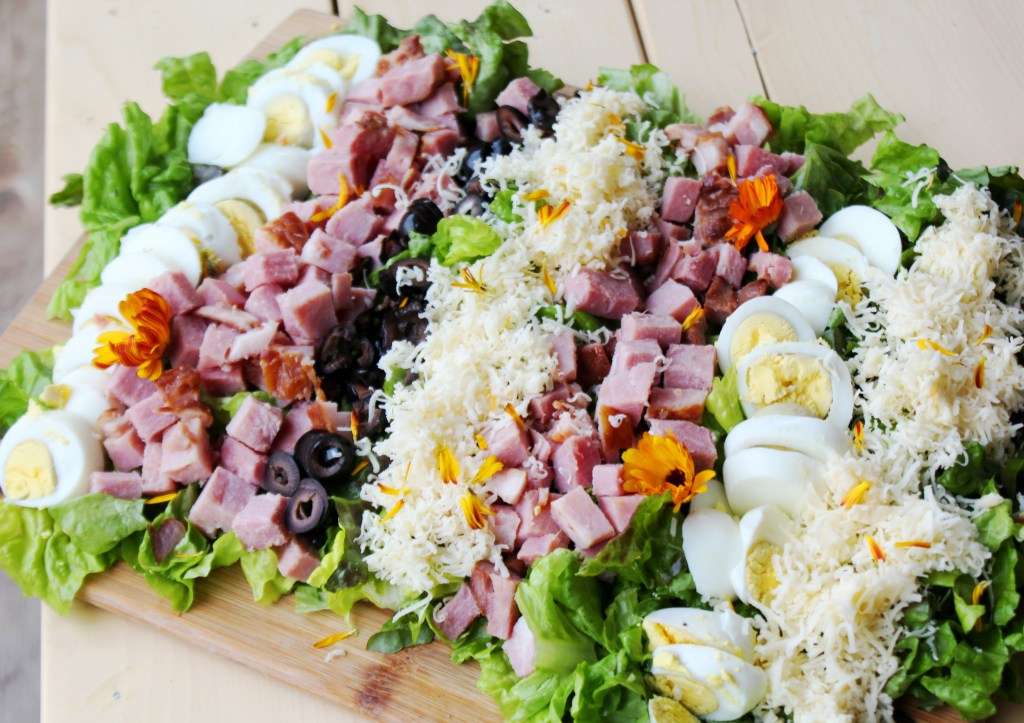 How to Create a Beautiful Simple Chef Salad