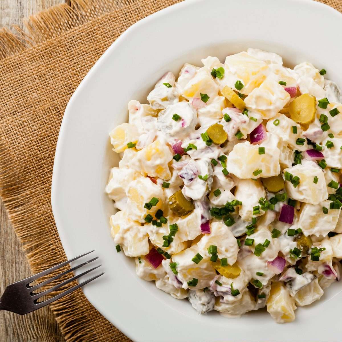 How To Make A Potato Salad With Mayonnaise