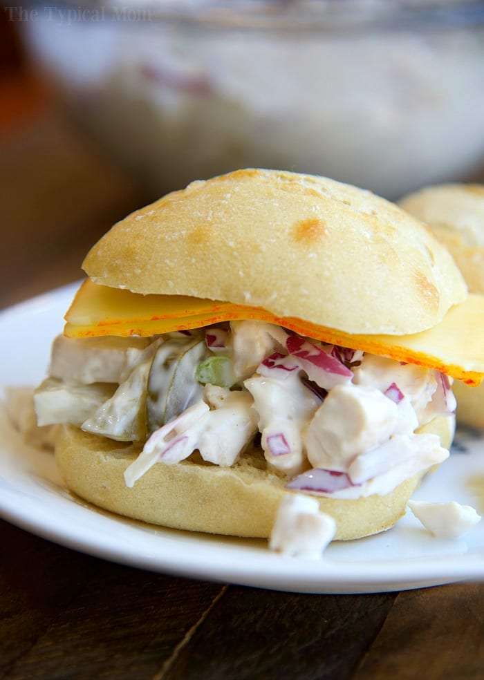 How to Make Easy Chicken Salad Sandwich Recipe Â· The ...