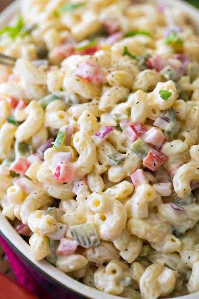 How to make the BEST Macaroni Salad! Everyone LOVED this ...