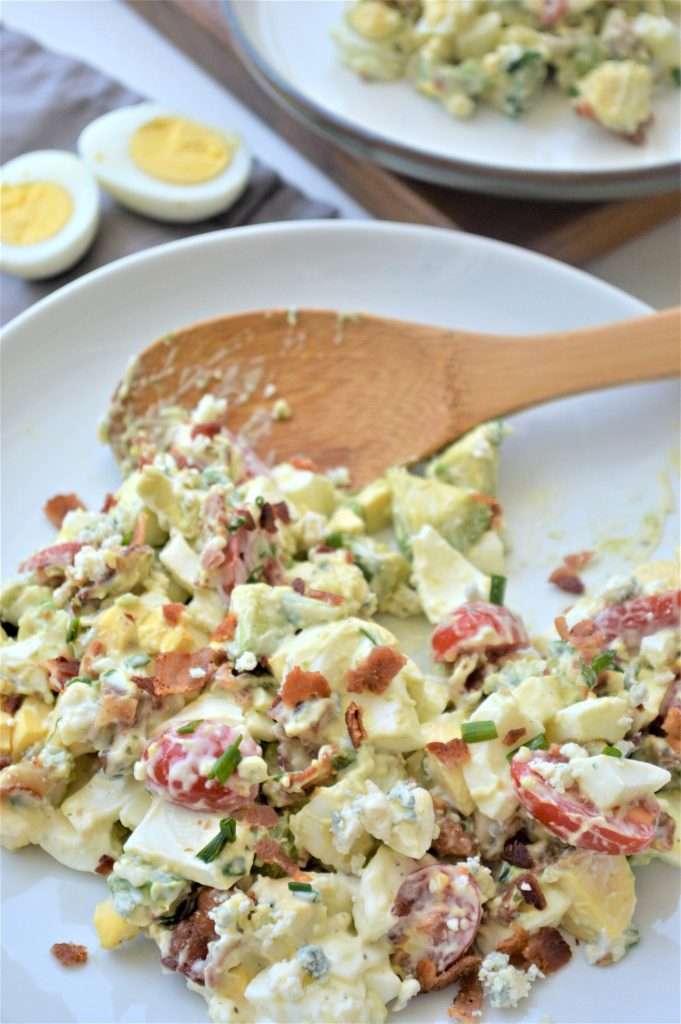 Keto Cobb Egg Salad Recipe