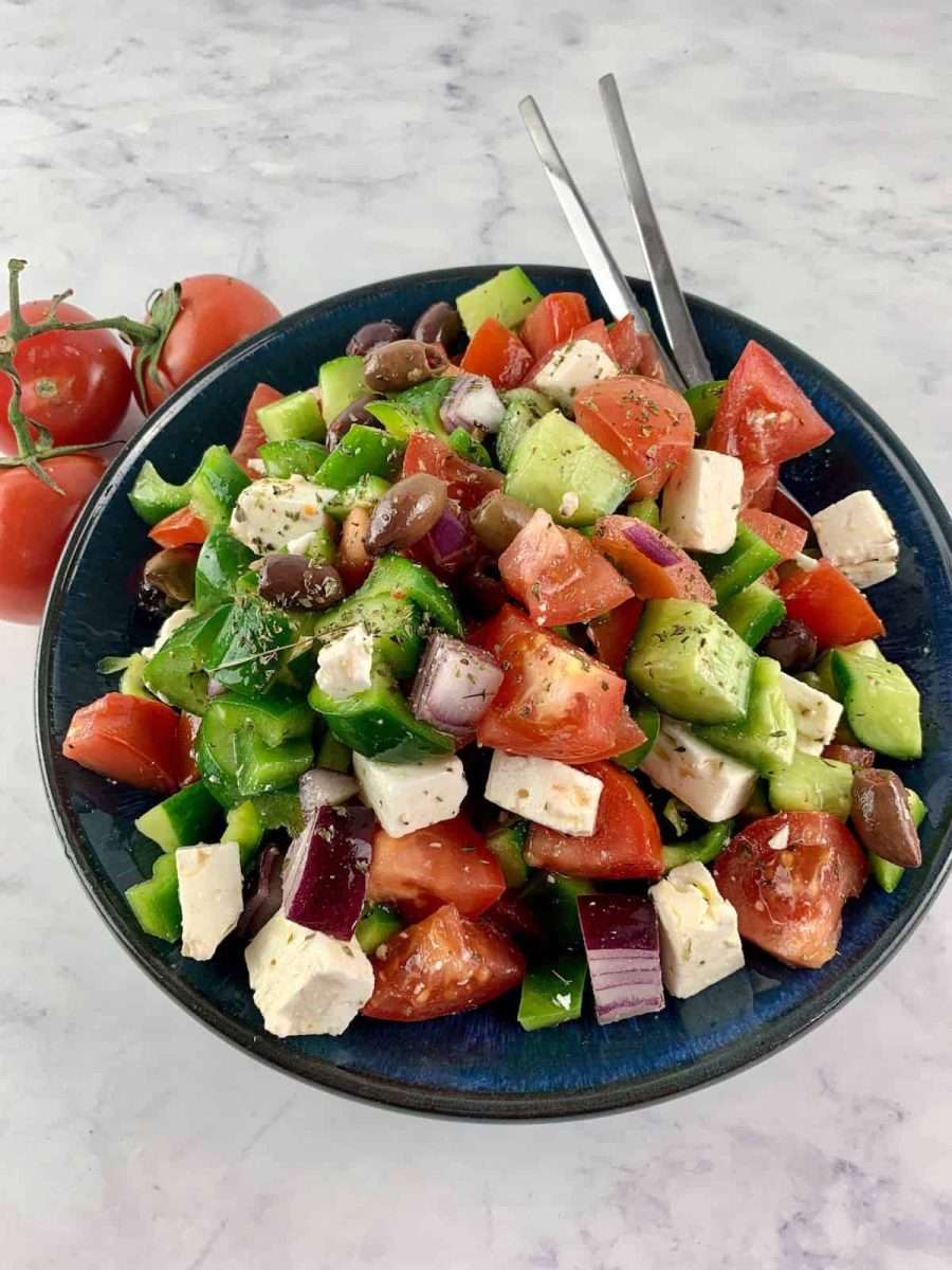 Keto Greek Salad