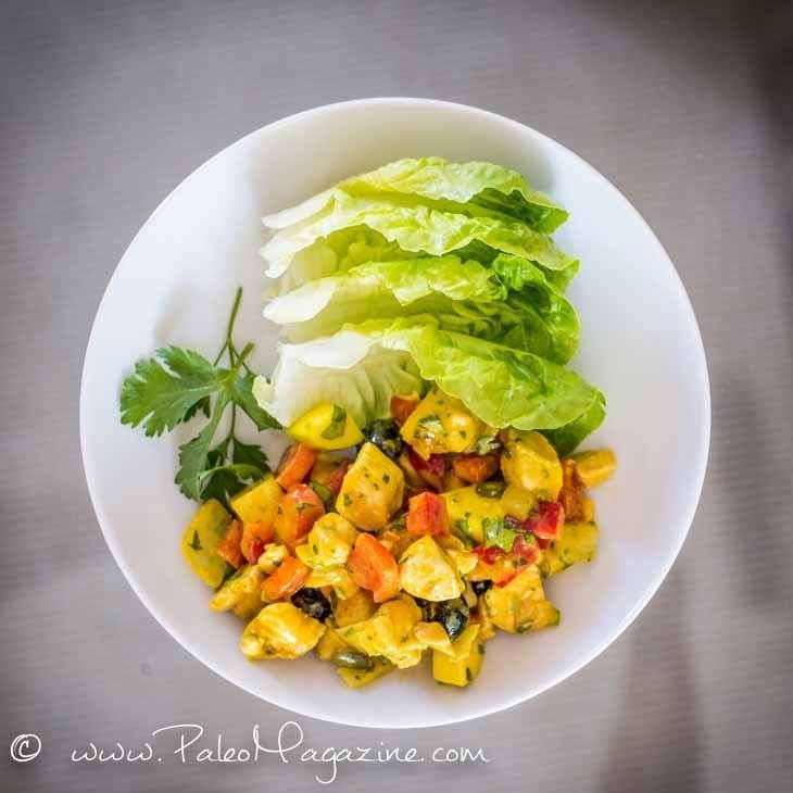 Ketogenic Curried Chicken Salad Recipe [Paleo, Keto ...