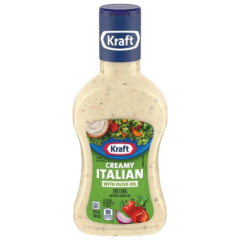 Kraft Creamy Italian Made with Olive Oil Dressing