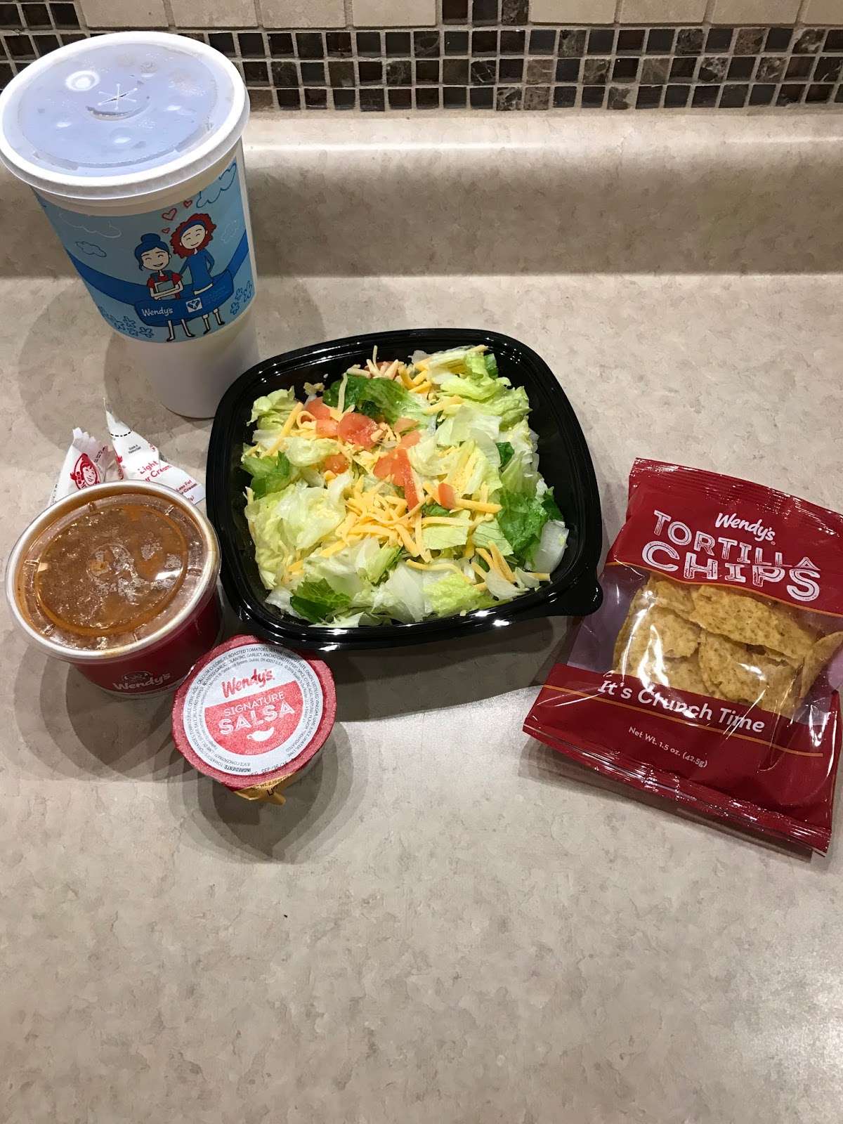 Living a Fit and Full Life: Wendys Taco Salad is Back!