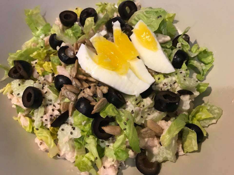 Low Carb High Fat Chicken Salad