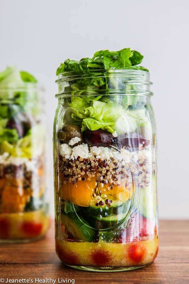 Mediterranean Salad In A Jar Recipe