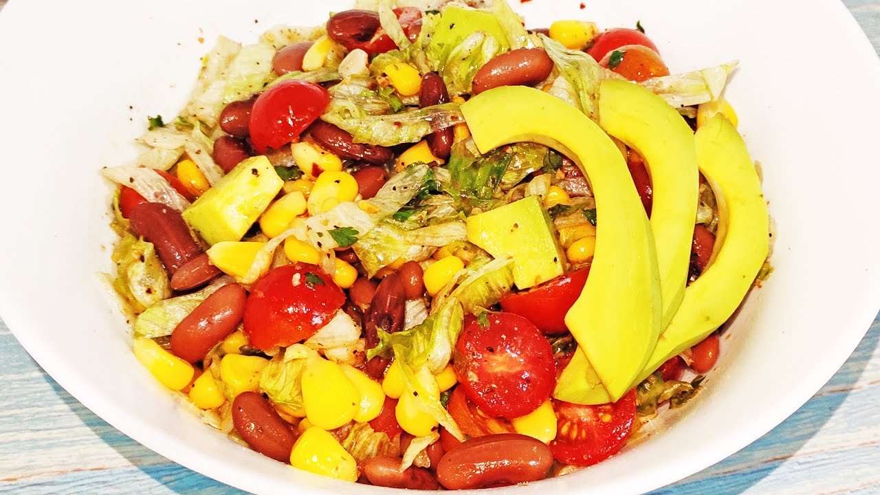 Mix Veg Mexican Salad for Weight Loss