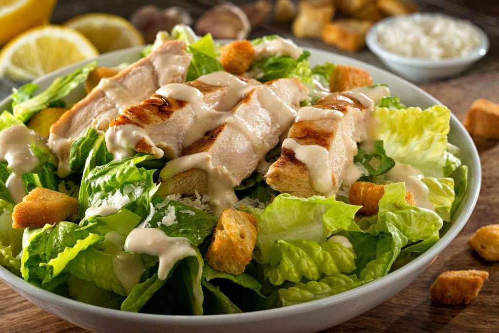 Next Level Chicken Caesar Salad