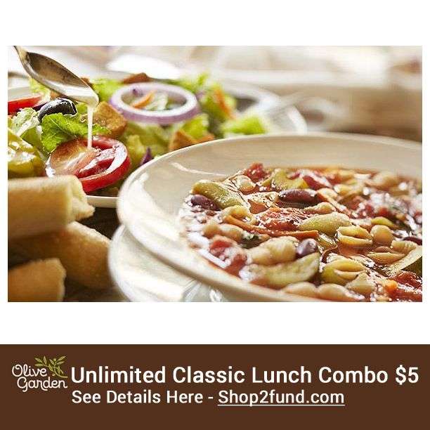 Olive Garden Soup And Salad Lunch Price