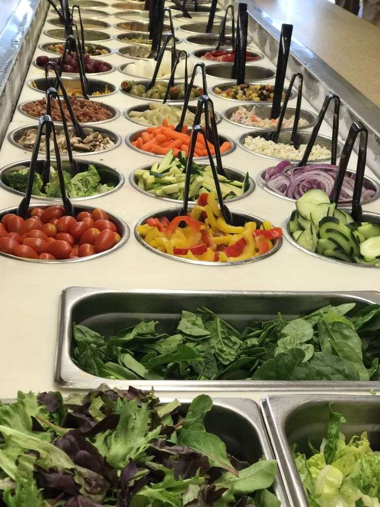 Our fresh salad bar