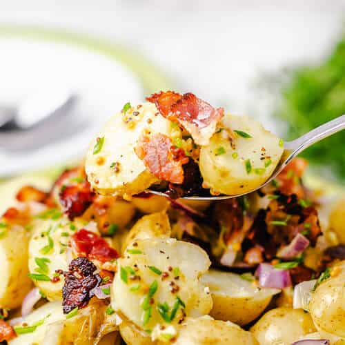 Potato Salad Without Eggs (Perfect BBQ Side Dish!)