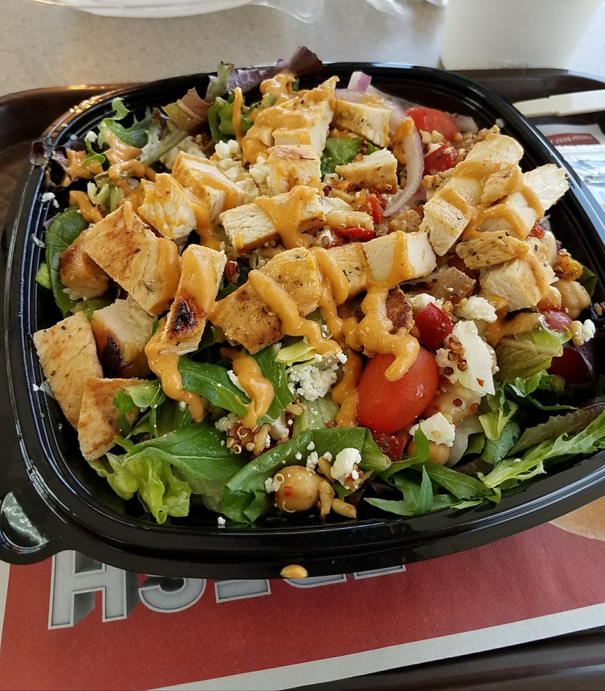 Power Mediterranean Chicken Salad