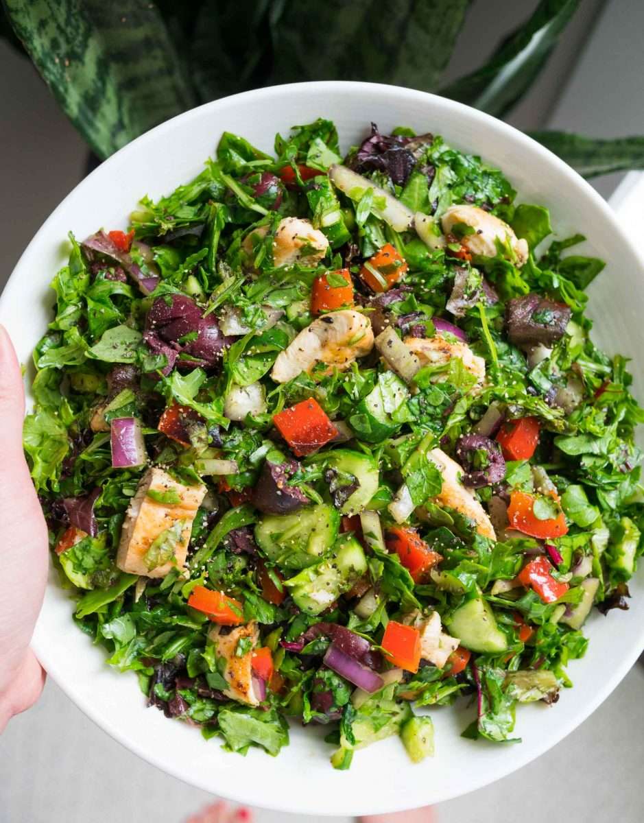 Quick Basic Chopped Salad
