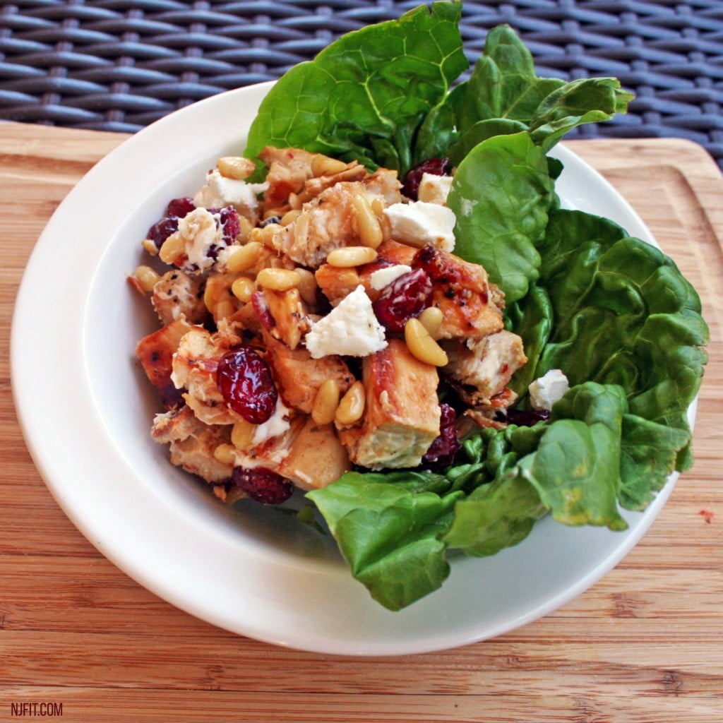 Quick Chicken Salad Recipe with Cranberry