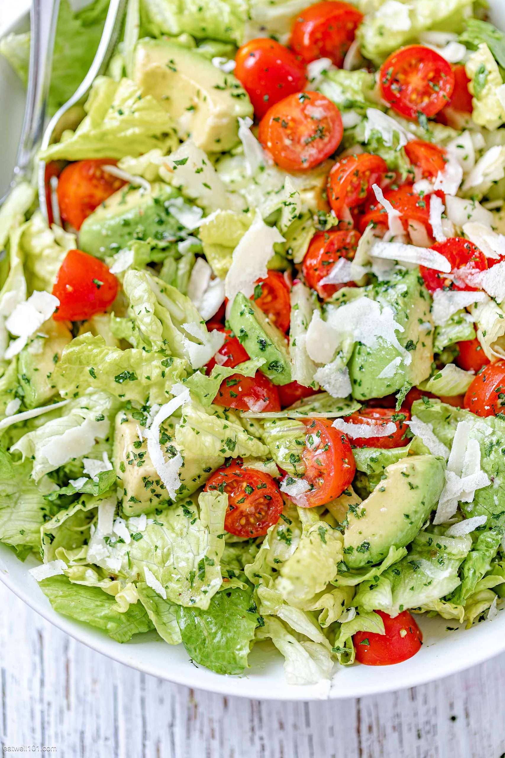 Quick &  Easy Tomato Avocado Salad Recipe â How to Make a ...