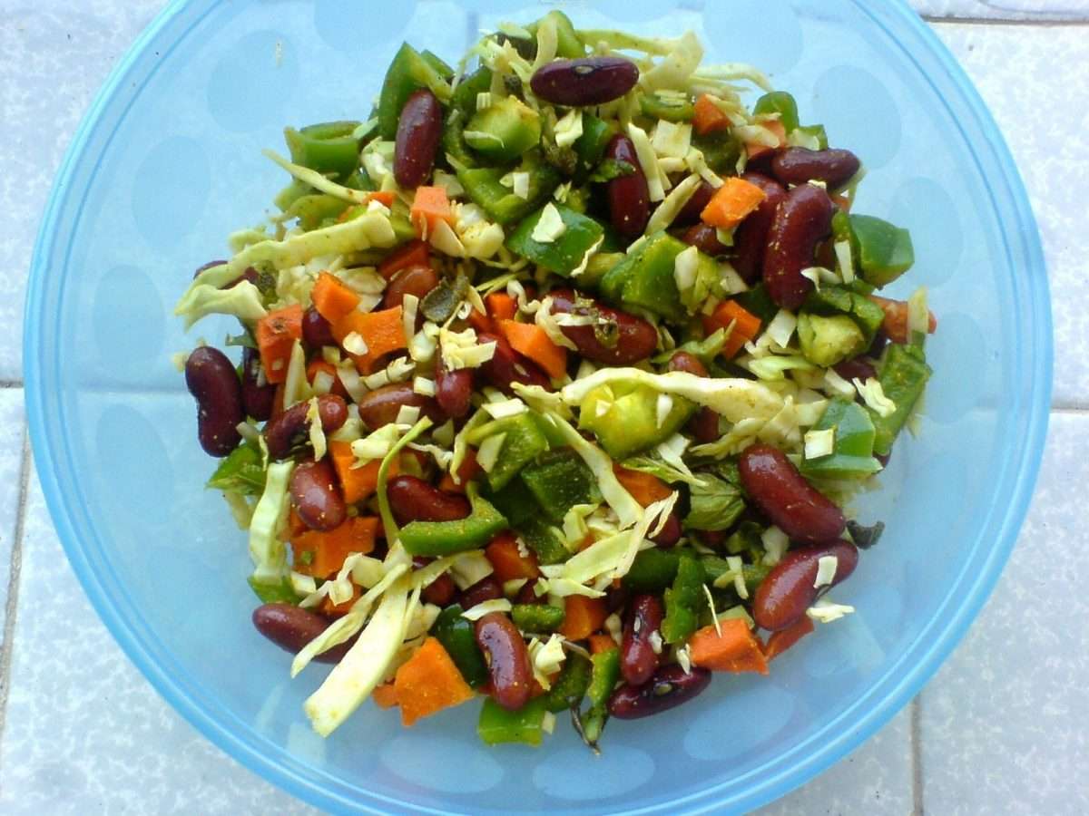RAWk Me!: The Kidney Bean Salad
