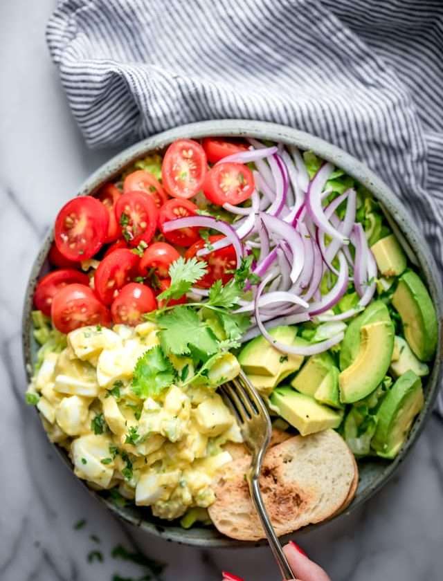 Recipe: Delicious Weight loss egg salad