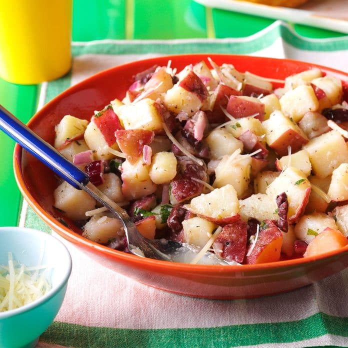 Red Potato Salad with Lemony Vinaigrette Recipe: How to Make It