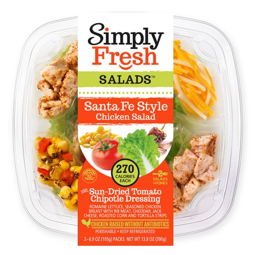Santa Fe Style Salad with Chicken â FiveStar Gourmet Foods