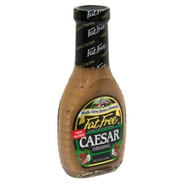 Shop Maple Grove, Fat Free Caesar Dressing, 8 OZ (Pack of 6) Online at ...