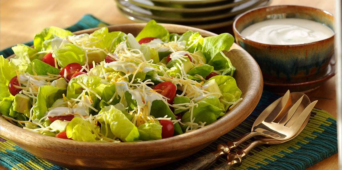 Simple Bibb Cheese Salad Recipe