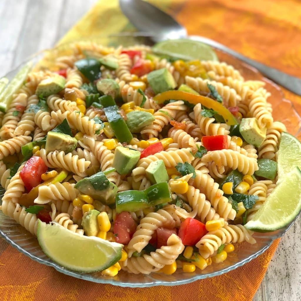 Simple Pasta Salad with Broccoli &  Cherry Tomatoes
