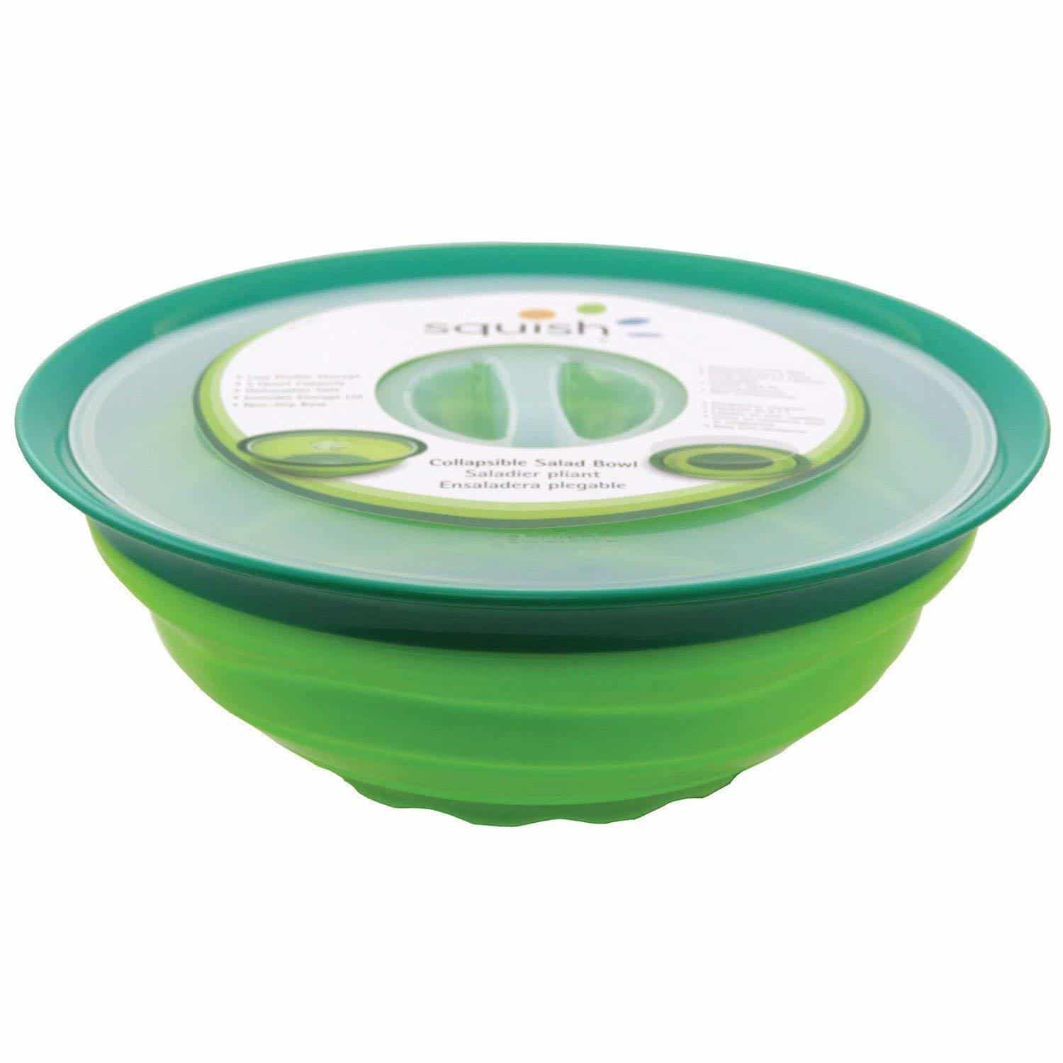 Squish Collapsible Salad Bowl with Lid