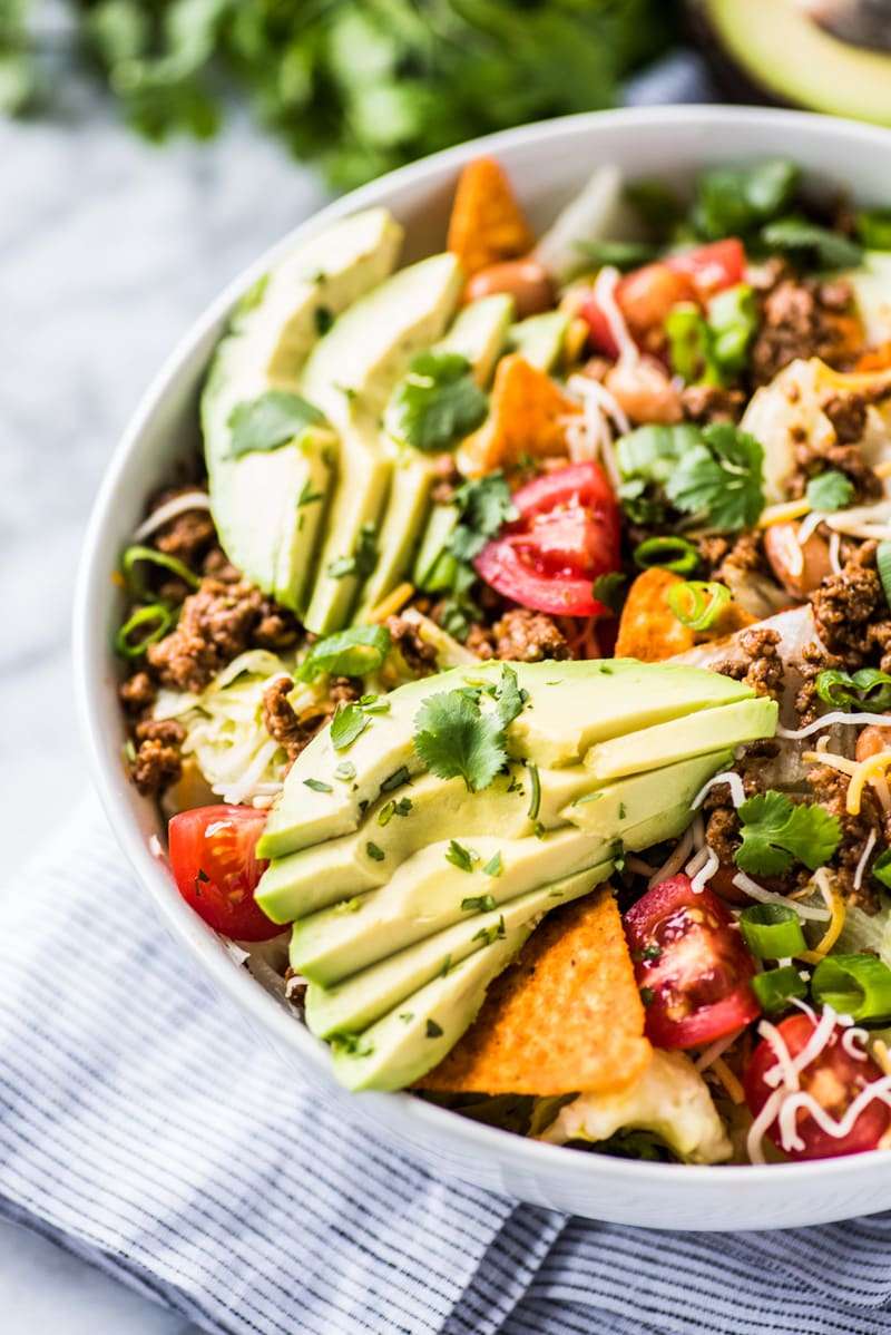 The BEST Taco Salad Recipe {Ready in Only 25 Minutes ...