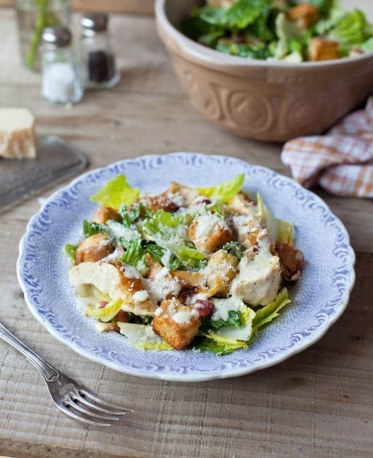 The perfect chicken caesar salad recipe