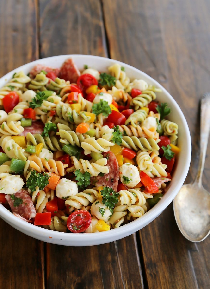 The top 35 Ideas About Best Pasta Salad Recipe with Italian Dressing ...