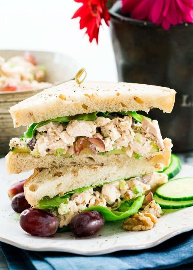 These Knockout Chicken Salad Sandwiches will turn your ...