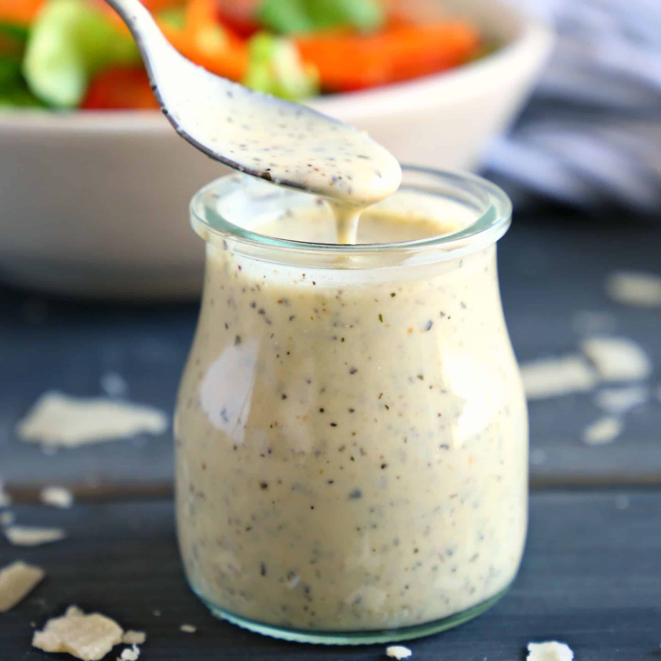 This Classic Creamy Italian Salad Dressing recipe is packed with ...