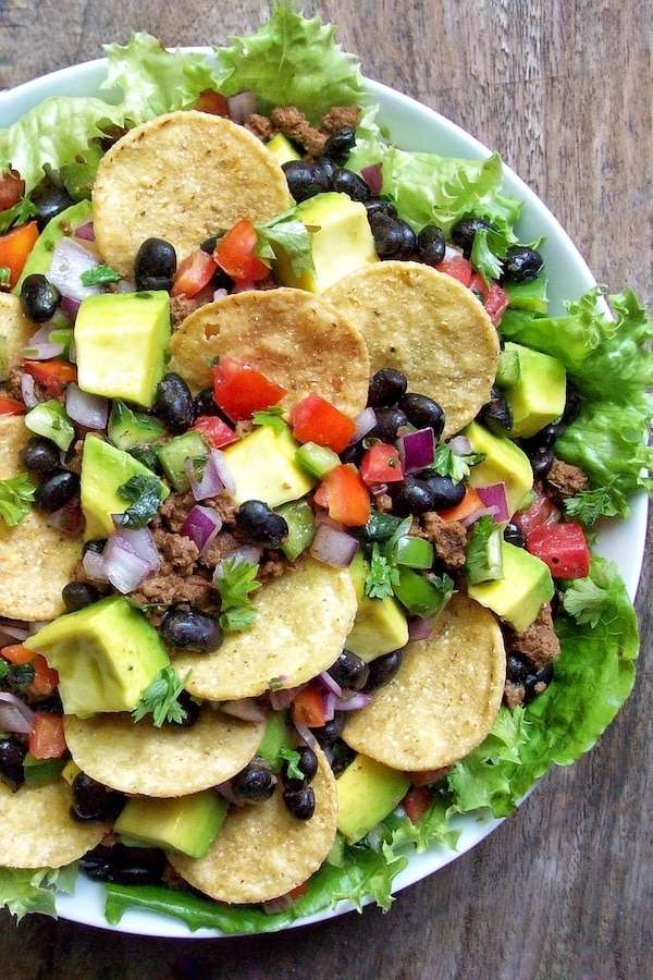 Vegan Taco Salad Bowl