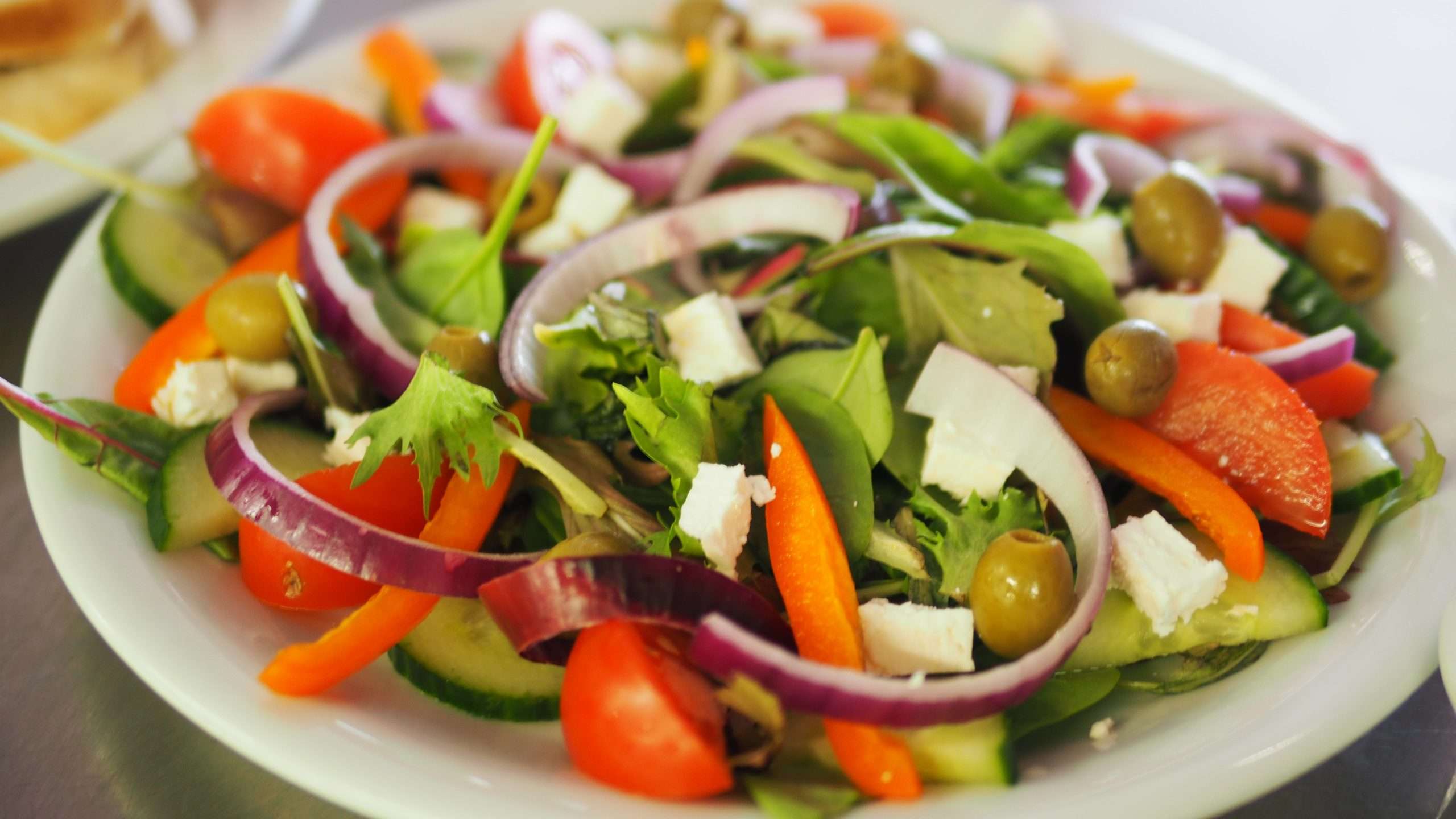 Vegetable Salad on Plate Â· Free Stock Photo