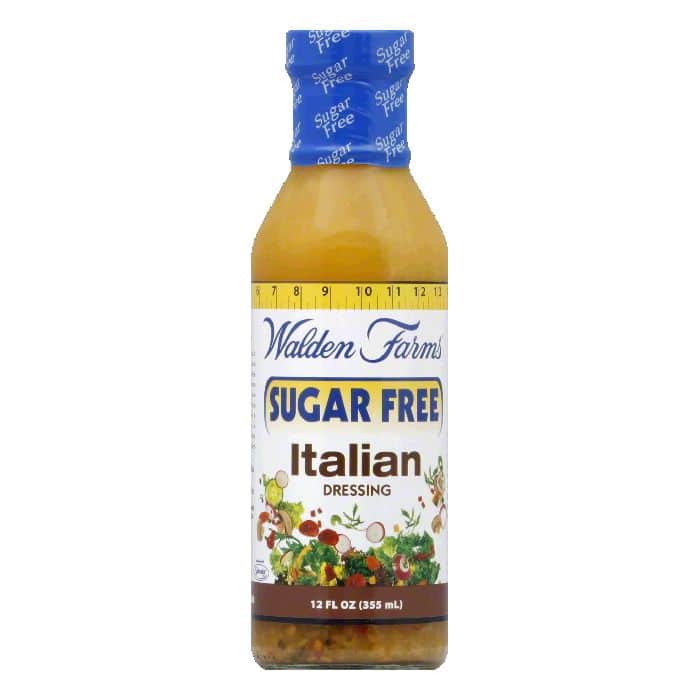 Walden Farms Salad Dressing Italian Sugar Carb Free, 12 OZ (Pack of 6 ...