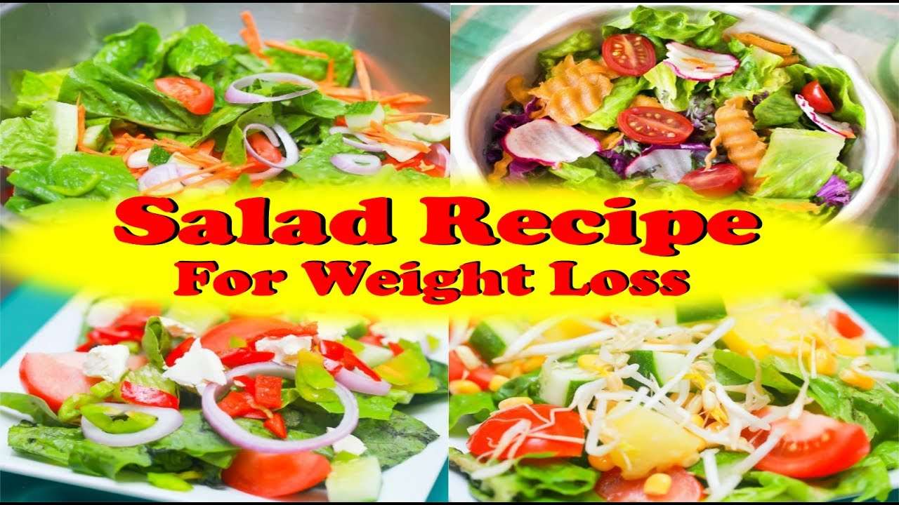 Weight loss salad recipe, Salad diet plan for 2 weeks
