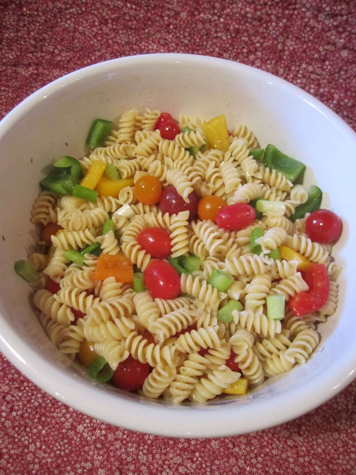 Wendys Hat: How to Make a Cold Pasta Salad {Recipe}