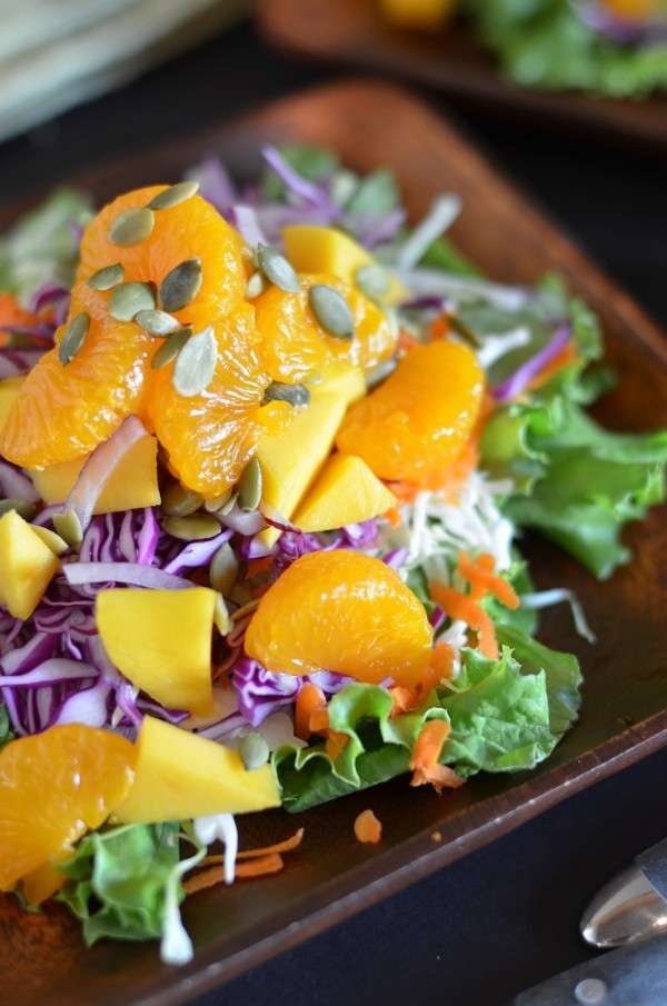 Whole Foods Tangerine Detox Salad with Oil