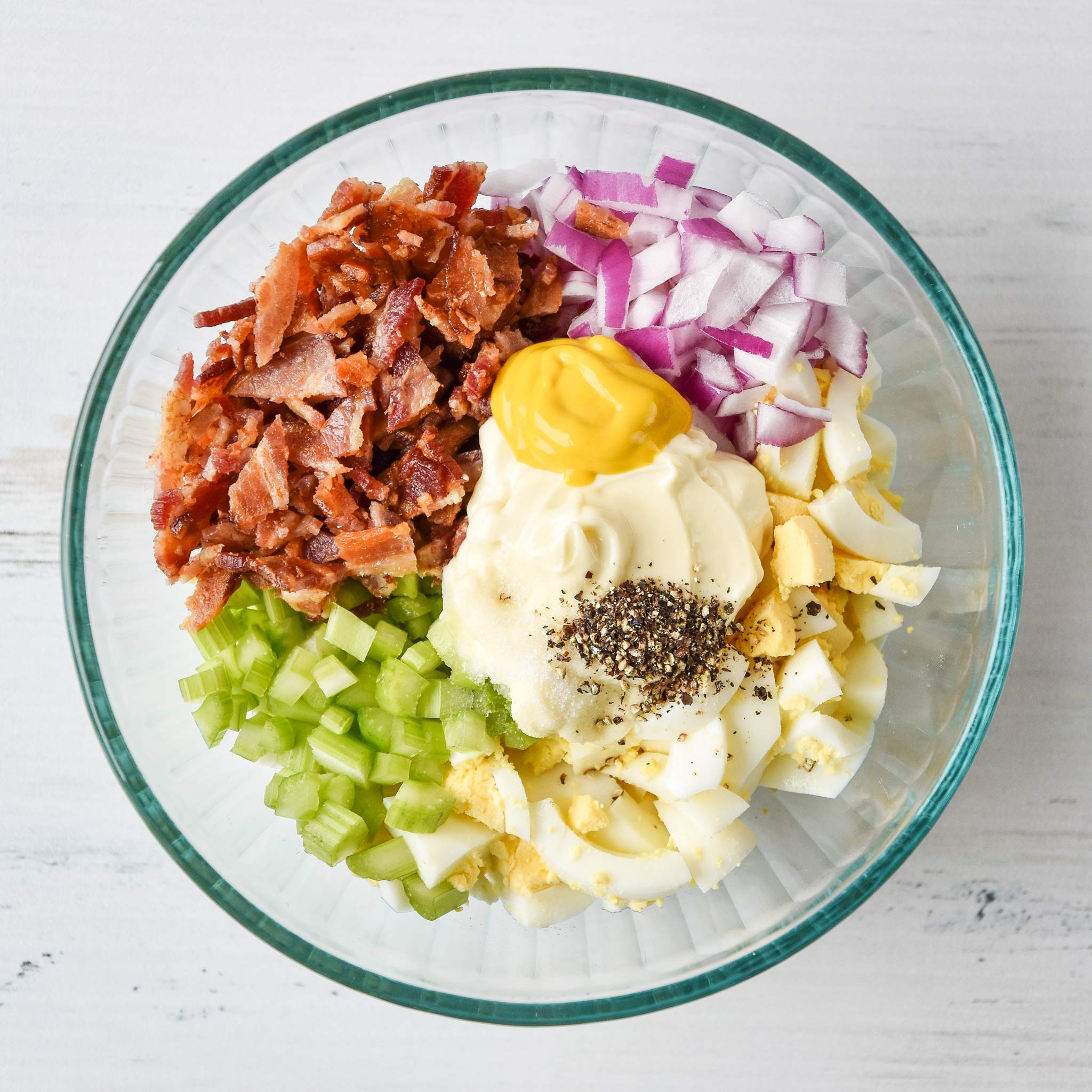 Whole30 Egg Salad with Bacon